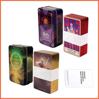 Bộ thẻ tarot chính hãng thẻ tarot 78 chiếc người mới bắt đầu tarot đọc bài tarot cho tarot đọc may mắn kể và chunvn chunvn