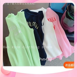 XẢ Váy đầm lucky sát nách cho bé gái