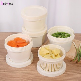 Nhà bếp tủ lạnh gừng tỏi hành thoát giỏ thực phẩm rau trái cây hộp bảo quản hộp đựng tủ lạnh di động tổ chức
