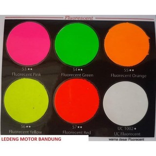 Sơn xịt Samurai nền huỳnh quang trắng - UC1002