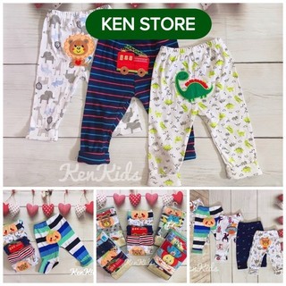 Set 3 Quần dài thêu mông thú Carter Thái Lan (5-13kg) bé trai KEN STORE