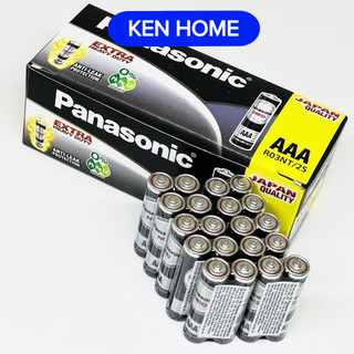 Vĩ 2 viên pin tiểu panasonic , pin remote aaa ken home