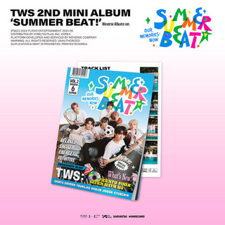 (Weverse Albums ) TWS - SUMMER BEAT (2nd Mini Album)