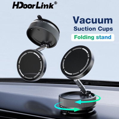 Hdoorlink Chân Không Từ Tính Giá Đỡ Điện Thoại Ô Tô Có Thể Gập Lại Có Thể Điều Chỉnh Hút Cốc Điện Thoại Gắn Cho Điện Thoại 16 15 14 13 12