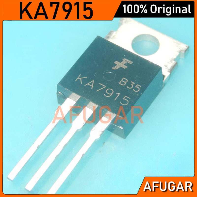 5 Cái KA7915 KA7915ETU TO-220 1.5A 15V Ba thiết bị đầu cuối điều chỉnh bóng bán dẫn Nguyên bản Mới