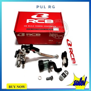 Tay côn dây trái + tay thắng phải bình dầu rời RCB S1 size 14mm và 17mm cho xe máy hàng chính hãng Racing Boy