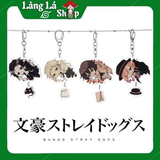Móc khoá Mica anime Bungou Stray Dog Treo nhân vật - Nhựa Cứng Acrylic In 2 mặt sắc nét ( ảnh thật )