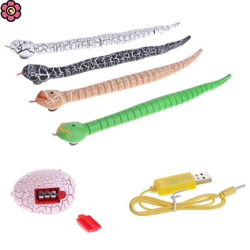 Điều khiển từ xa rắn mô phỏng kỳ lạ điều khiển từ xa rattlesnake đồ chơi phức tạp CRD