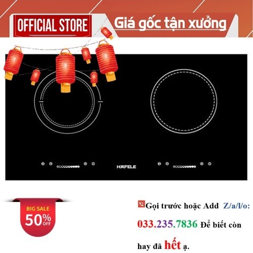 Bếp điện từ hồng ngoại kết hợp Hafele HC-M772C - Hafele 536.61.565 <new