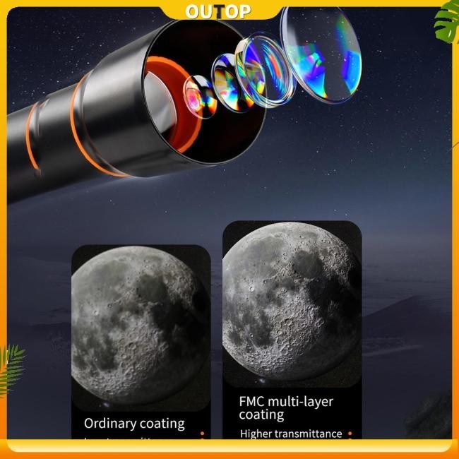 Kính thiên văn trẻ em OUTOP Khẩu độ 50mm Chiều dài tiêu cự Kính thiên văn chuyên nghiệp dành cho trẻ em Người mới bắt đầu thiên văn | BigBuy360 - bigbuy360.vn