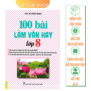 Sách - 100 bài làm văn hay lớp 8