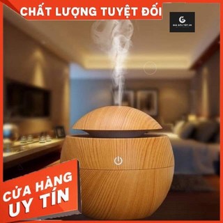 ⚡freeship⚡ máy xông tinh dầu vân gỗ - máy phun sương -