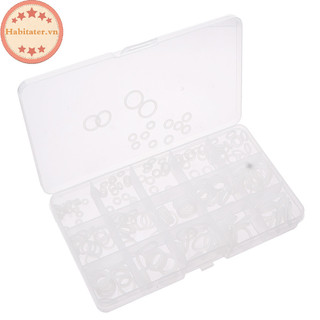 Tater 225 cái / hộp silicone seal o-ring nbr seal ring kit nitrile rubber nbr o-ring gasket niêm phong vòng o nhẫn bộ cao su vn