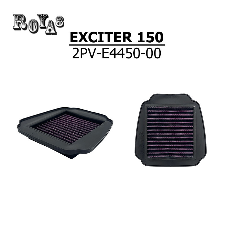 Bộ lọc không khí đua xe YAMAHA EXCITER 150 Mô hình trực tiếp Chất liệu bền có thể được sử dụng trong
