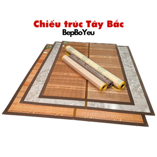 Chiếu trúc Tây Bắc, Chiếu làm bằng thanh tre, nằm mát, nhiều kích thước - Bếp Bố Yêu