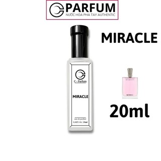 Nước hoa nữ miracle 20ml chính hãng hương thơm hiện đại thanh lịch nữ tính
