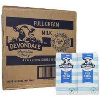 T6/2026 Sữa tươi fullcream nhập khẩu của Úc Devondale thùng 24 hộp