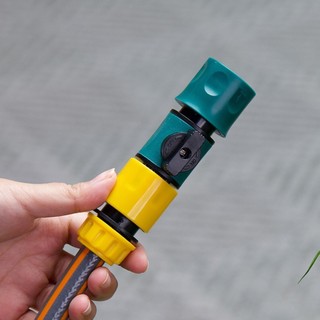 2x 1 / 2inch Vòi tưới vườn Đầu nối nhanh Phụ kiện đường ống nước có van tưới