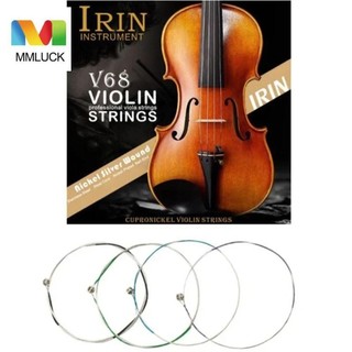 Dây đàn violin mmluck, dây đàn viola chuyên nghiệp e-a-d-g v68 v60, phụ tùng âm nhạc dây thay thế cello thay thế chuyên nghiệp cho đàn violin 4 / 4 3 / 4 1 / 2 1 / 4