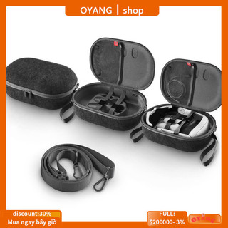 Hộp đựng OYang Tai nghe chơi game VR Bộ điều khiển cảm ứng Phụ kiện Hộp đựng di động Tương thích với Meta Quest 3
