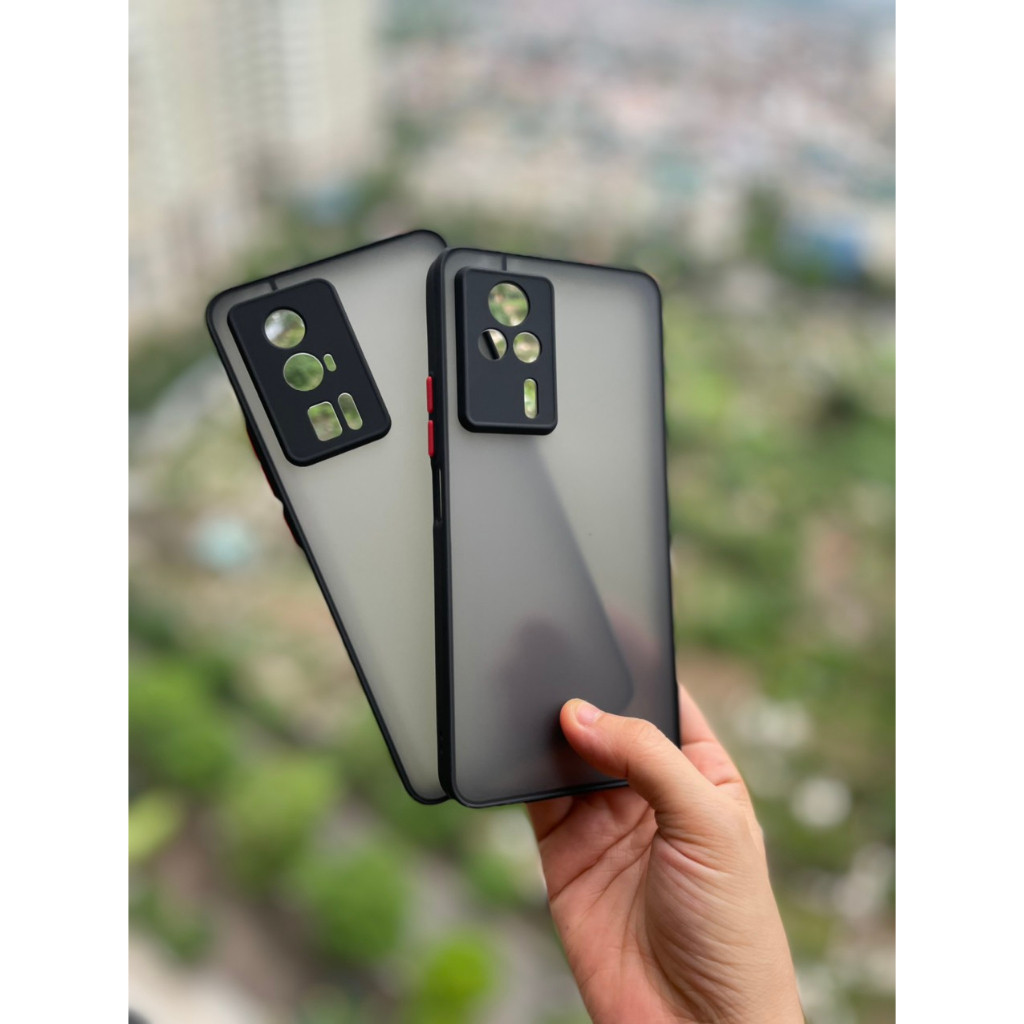 Ốp lưng nhám cho Xiaomi Redmi K60, K60 Pro, K60E viền dẻo, lưng chống bán vân tay