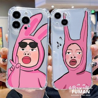 Tương Thích Cho OPPO Reno 11 Pro 5G 10 Pro Plus 9 8 Pro Plus 7 5G 7 Pro 7 SE 8T 5G A1 Pro 5G 6 Pro Plus 6Z Ốp Điện Thoại Dễ Thương Vui Nhộn Cặp Đôi Trong Suốt TPU Mềm
