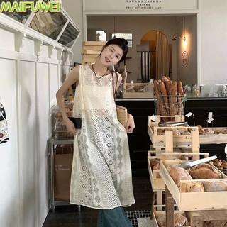MAIFUWEI váy Đầm váy nữ body đầm Thời trang hàn quốc xu hướng Fashion WCS2430OKZ 13Z240325