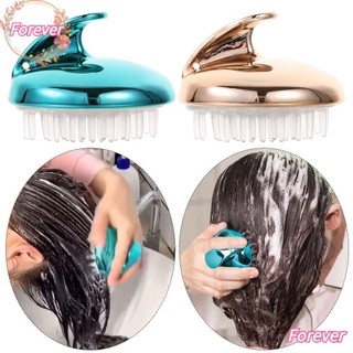 Lược Gội Đầu Silicone Mát Xa Da Đầu Giảm Căng Thẳng Nhiều Màu Sắc