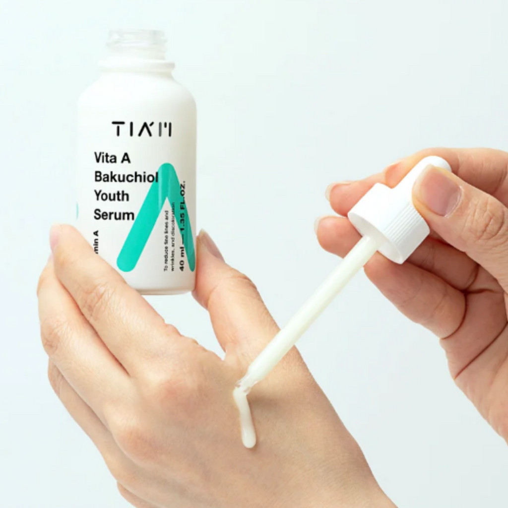 Serum Dưỡng Trắng, Làm Dịu Da Tia'm Vita B3 Source/Pore Mininmizing 21/Vita A Bakuchiol Youth Tiam Hàn Quốc 40ml