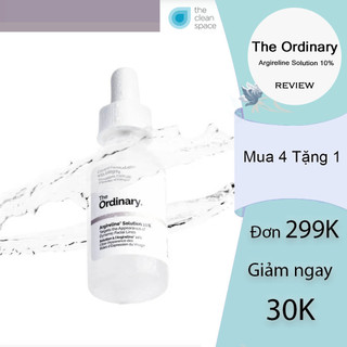 Serum The Ordinary Argireline Solution 10% -Tinh chất làm mờ nếp nhăn 30ml