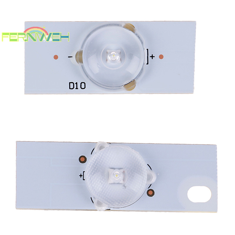[Fernweh] 20 Hạt đèn SMD 3V 6V có ống kính quang học Fliter để sửa chữa TV LED 32-65 inch [MỚI]