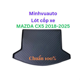  Thảm lót cốp nhựa Mazda CX-5 2018-2025 | Chuẩn form theo xe – nhựa cao cấp bền đẹp 