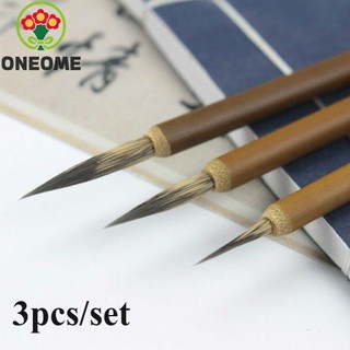 Oneome Thư Pháp Bàn Chải Nghệ Thuật Weasel Tóc Tranh Dầu Móc Bút Series