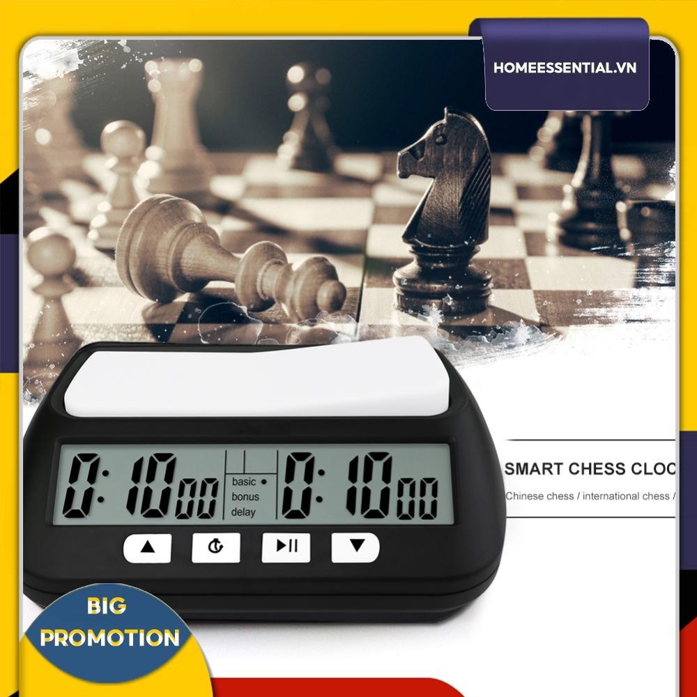 Đồng Hồ Bấm Giờ Chơi Game Trên Bàn Cờ Vua Quốc Tế Chuyên Nghiệp