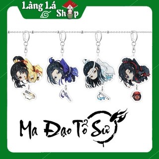 Móc khoá Mica anime Ma đạo tổ sư - Mo Dao Zu Shi (Loại Treo nhân vật) - Nhựa Cứng Acrylic In 2 mặt sắc nét ( ảnh thật )