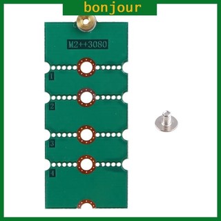 Bonj cho M 2 NGFF NVMe SSD 2230 2242 2260 đến 2280 Chiều Dài Nối Dài Adapter Chân Đế S