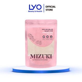 Bột Đậu Đỏ Nguyên Chất Xay Mịn Ủ Trắng Da Mizuki Dưỡng Trắng, Mờ Thâm 100g