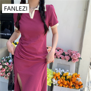  FANLEZI Chic váy nữ Đầm Body Cho thời váy Popular Phong cách Thời trang INS WLQ23B0450 7Z240217