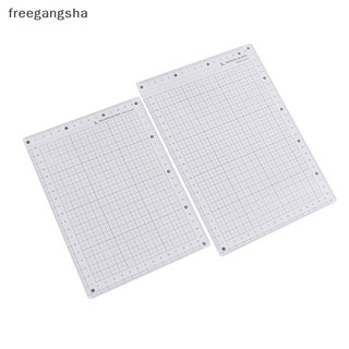 [Freg] A4 B5 A5 PVC Học Sinh Wrig Để Bàn Trong Suốt Thước Bảng Đo Supplie FDH
