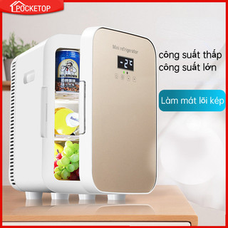 Pocketop tủ lạnh mini tiện lợi cho kí túc xá xe ô tô