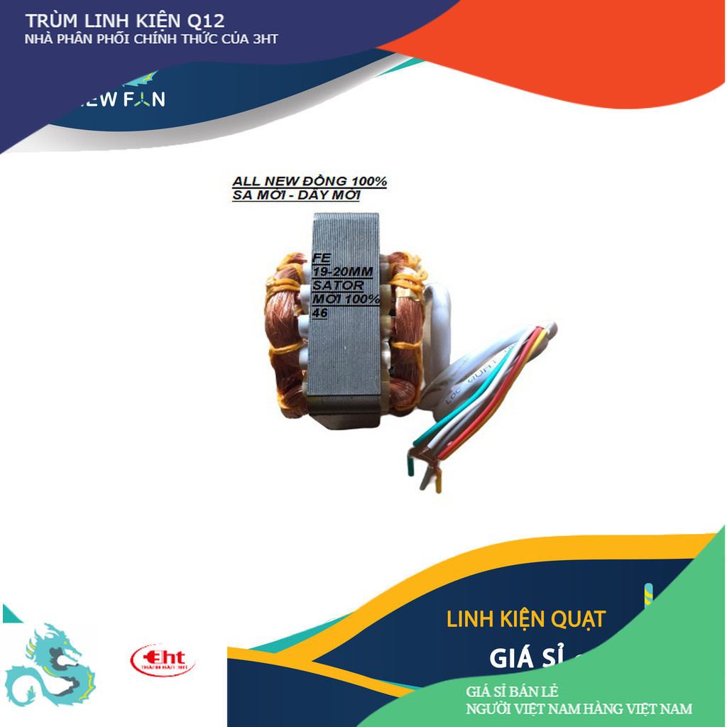Stator quạt B4 - dây đồng 100%