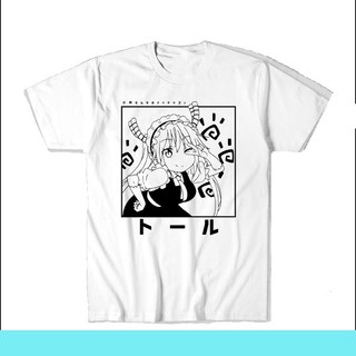 Áo thun Kobayashi Dragon Maid Tohru ngắn tay