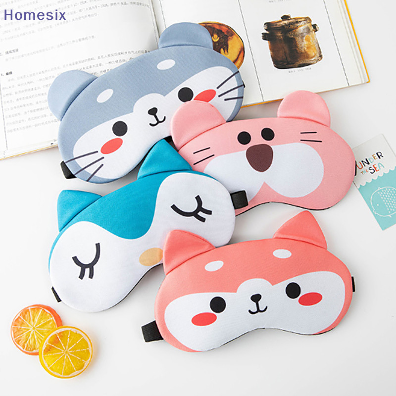 Homesix Anime Mặt nạ mắt ngủ dễ thương Bịt mắt Mặt nạ che mắt Du lịch tại nhà Mắt thư giãn Mặt nạ che mắt VN