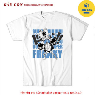 HOT Áo thun One Piece Franky ngắn tay