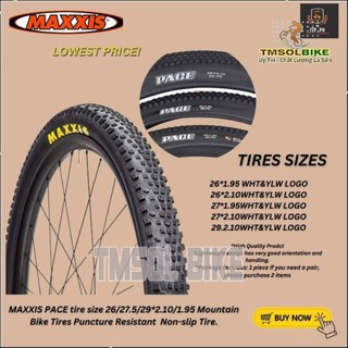Lốp xe đạp maxxis pace size 26/27.5/29*2.10/1.95/2.25 mountain bike tires puncture resistant non-slip tires