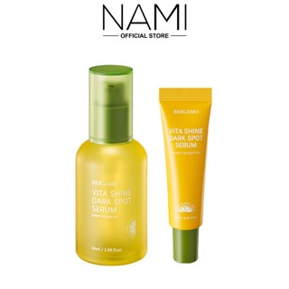  Tinh chất Bergamo quýt xanh Green Tangerine Vita Serum dưỡng trắng da mờ thâm nám 50ml 