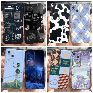 Dành Cho Vivo V30 5G 2024 Vỏ Hoa Thời Trang Mới Chống Sốc Silicon Mềm TPU Ốp điện thoại Cho VivoV30 5G V 30 V2318 Vỏ
