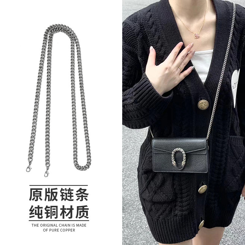 Jin Yansha Yue Sihui Thích hợp cho gucci Bacchus woc Túi Dây Xích gucci Dây Xích Túi Thay Thế Dây Đe
