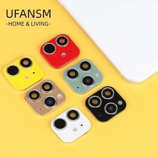 UFANSM Dán Ống Kính Giả Camera Giả Lấp Lánh Nhiều Màu Sắc Cho