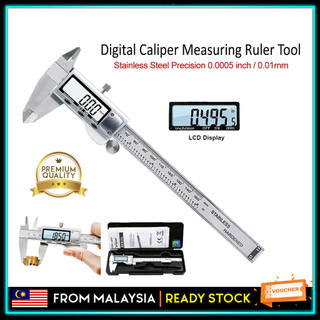 Thước kẹp điện tử 150mm thép hợp kim không rỉ màn hình LCD